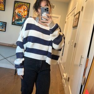 FREE PEOPLE off the shoulder sweater